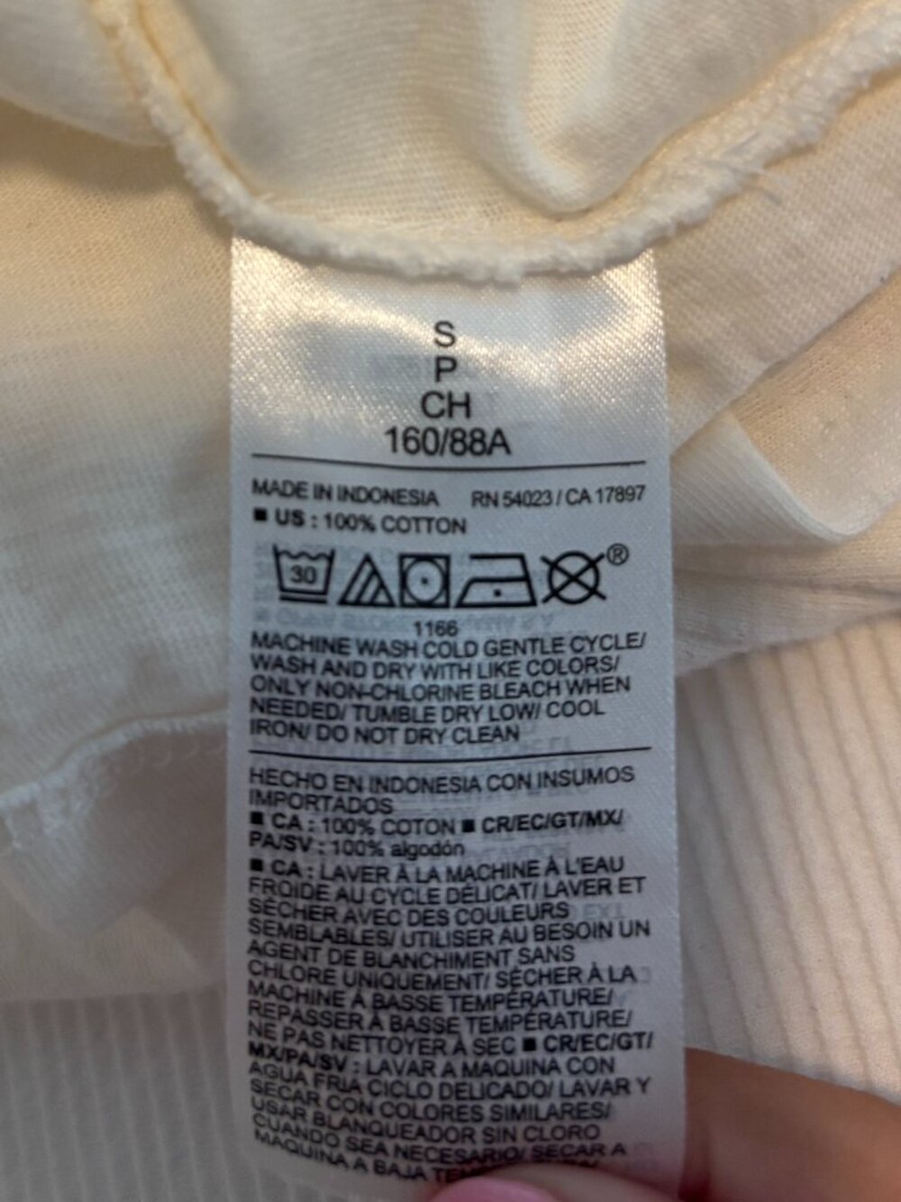 Old Navy Square-Neck Puff-Sleeve Top Size Small Color Sea Salt - Picture 4 of 8